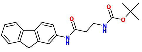 (image for) MC085074 tert-Butyl N-{2-[(9H-fluoren-2-yl)carbamoyl]ethyl}carbamate